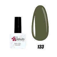 Гель-лак для нігтів Nails Molekula Uv Gel Polish 11 мл, №133 Темно-оливковий