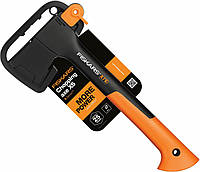 Універсальна сокира з чохлом Fiskars X7 "XS" (1015618/121423) Високовуглецева шведська сталь