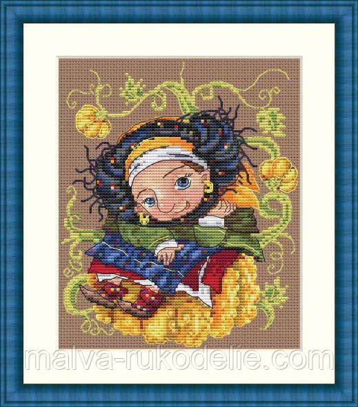 Набір для вишивання хрестиком "Гарбуз" Меріжка, фото 1