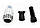 Фен-щітка Kemei стайлер для волосся, 3 режими, Потужність 1000 Ват, Ceramic, 3 насадки GM-4828, фото 7