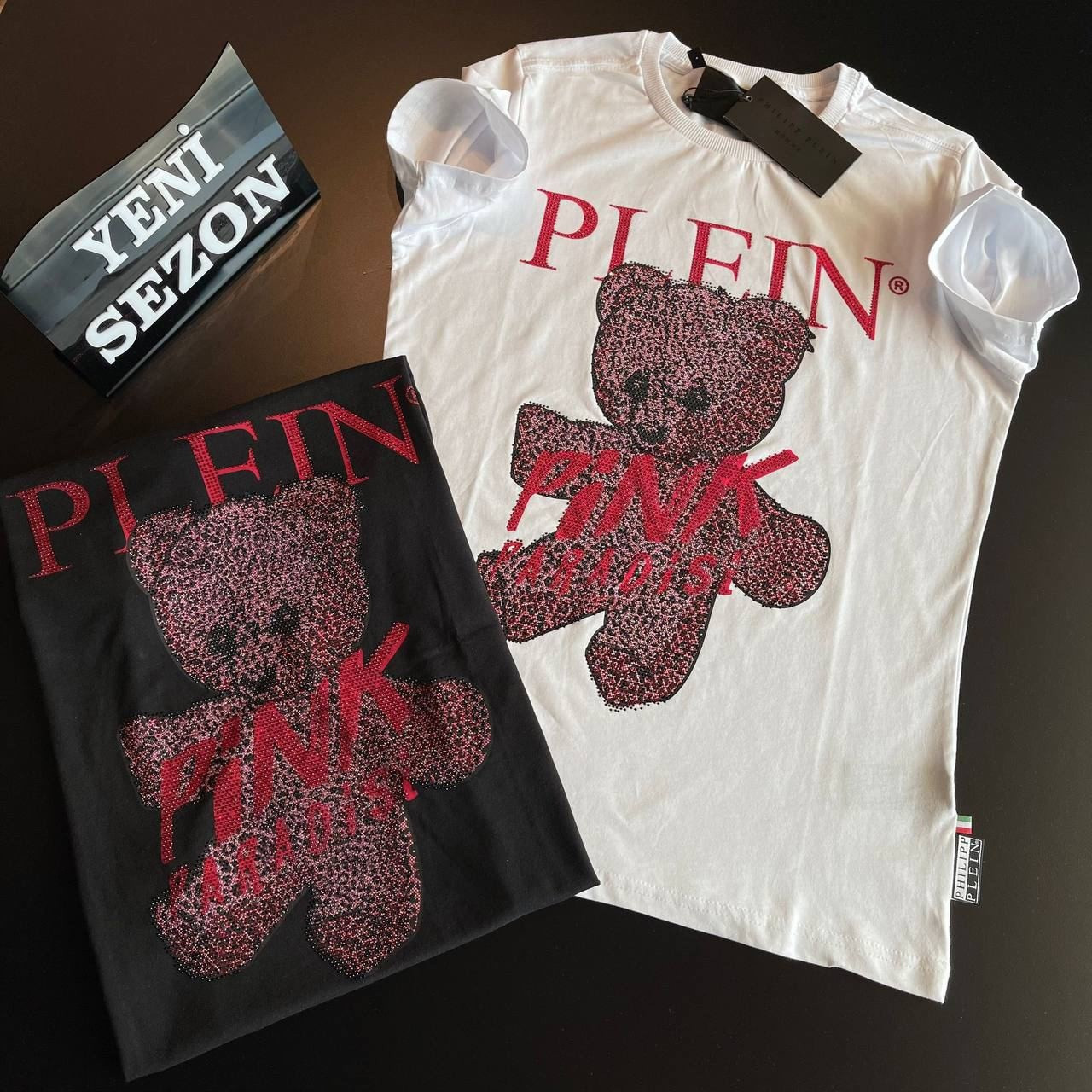 Чоловіча біла футболка Philipp Plein чорна футболка Філіпп Плейн
