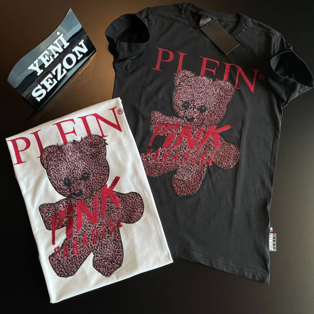 Чоловіча біла футболка Philipp Plein чорна футболка Філіпп Плейн