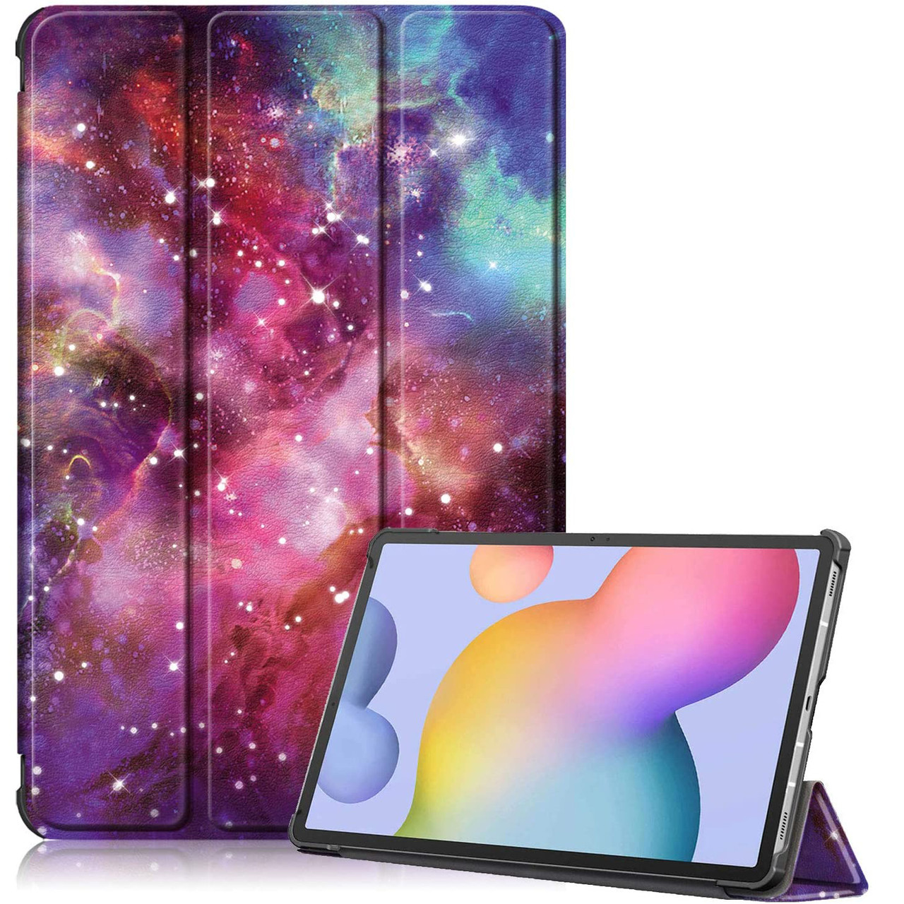 Чохол-книжка Colored Cover для Samsung Galaxy Tab S7 11.0 T870 / T875 (Wake / Sleep) Milky Way
