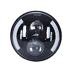 Фара головного світла LED 40W (ближній + дальній + ходові вогні) 7 дюймів, фото 4
