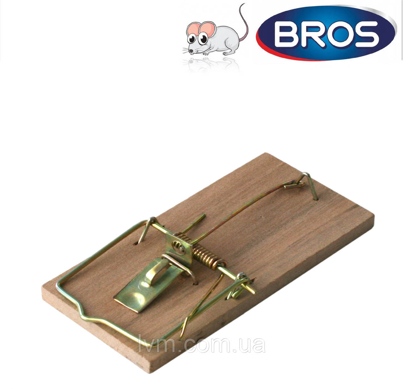 Пастка для мишей дерев'яна BROS