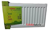 Стальной радиатор Terra teknik 22k 300*2000 боковое подключение