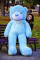 Мягкая игрушка Подарок плюшевый мишка, Плюшевый медведь Рафаэль 180 см Голубой