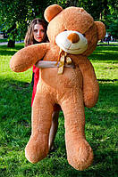 Мягкая игрушка Подарок плюшевый мишка, Плюшевый медведь Рафаэль 180 см Карамельный