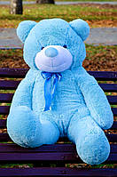 Мягкая игрушка Подарок плюшевый мишка, Плюшевый медведь Рафаэль 120 см Голубой