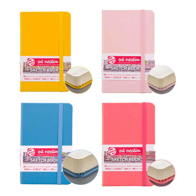 Блокнот для графіки 9*14см Talens Art Creation 140г/м 80арк 9314*11M, фото 1