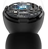 Навушники Bluetooth USAMS US-ES001 з чохлом для зарядки BT5.0, зелені, фото 4