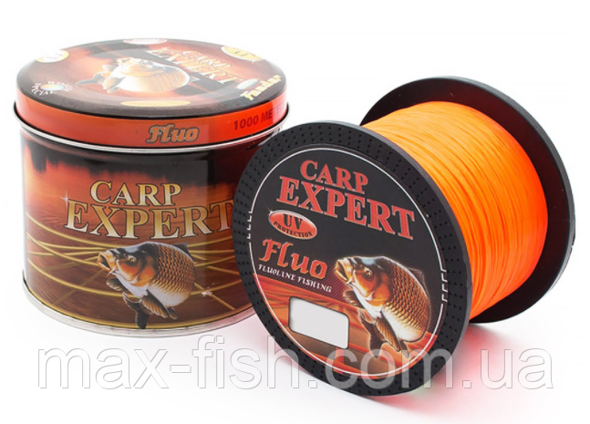 Лісочка Carp Expert 0.25мм ОРАНЖ 1000м ORANG 8.90кг, фото 1