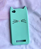 3D Чохол для Xiaomi Redmi 5A / Redmi Go Котик з вушками і вусиками, фото 6