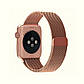 Ремінець для годинника Milanese loop steel bracelet Apple watch, 42-44 мм. рожеве золото, фото 2