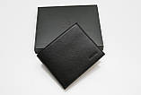 Чоловіче шкіряне портмоне Grande чорне 1555-1, фото 2