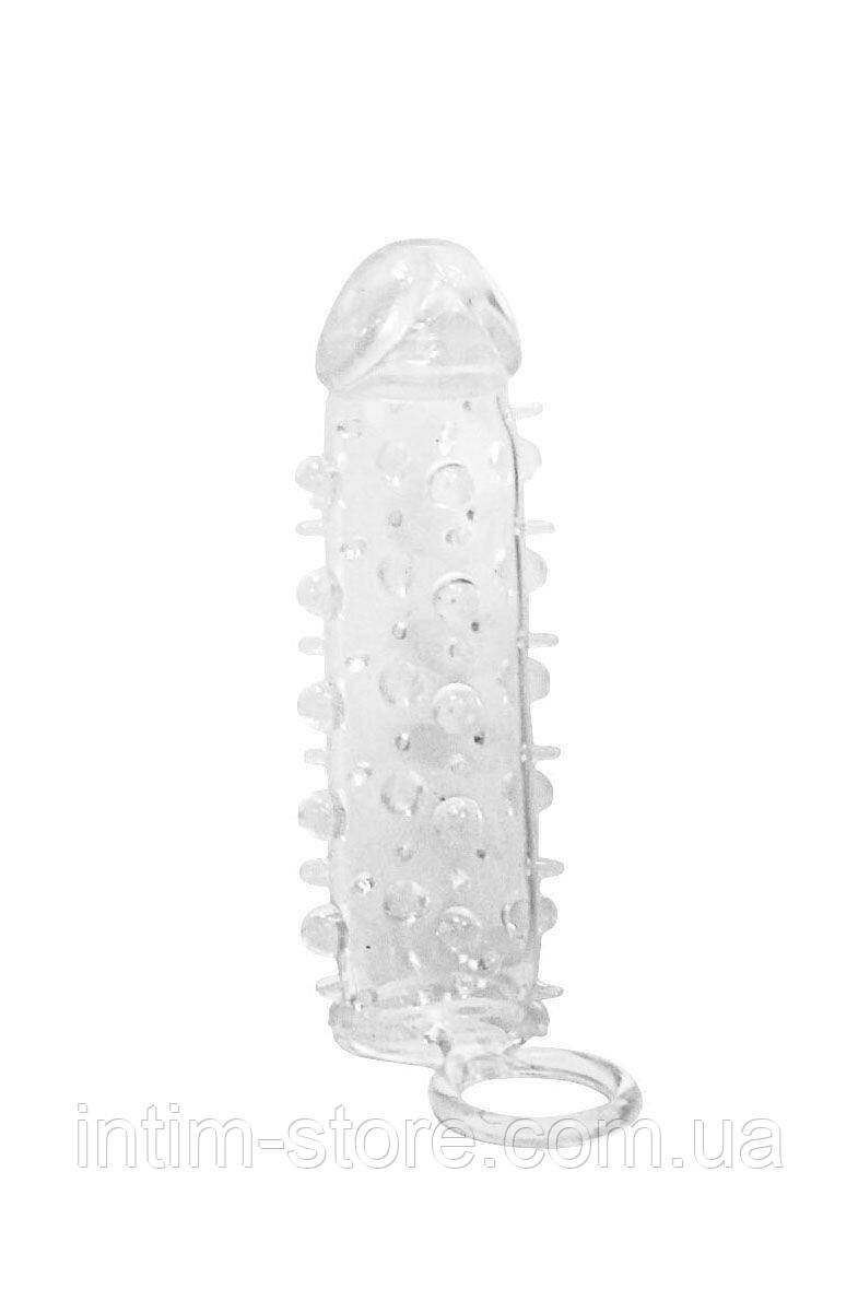 Насадка на член Dorcel Mr. Orgasm з кільцем для мошонки, ультрастімулюючий рельєф MD0609, фото 1
