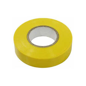 Стрічка ізоляційна ПВХ 20 мм жовта