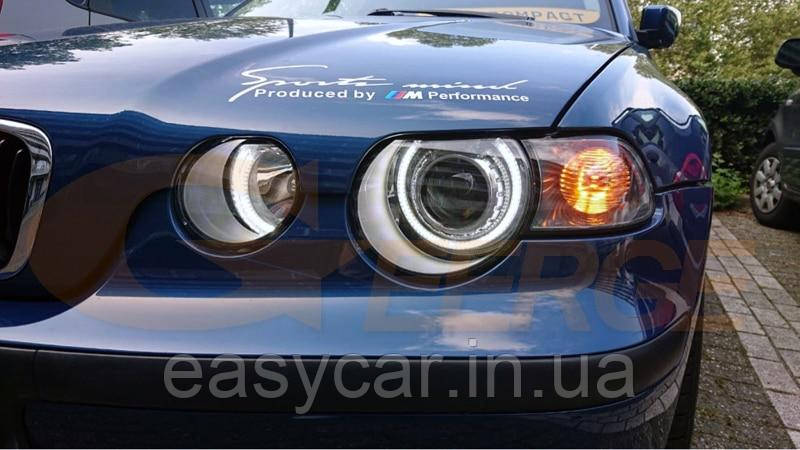 CCFL Ангельські оченята на BMW E46 COMPACT