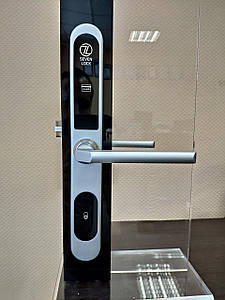 Автономний замок зі зчитувачем карток SL-7737S silver