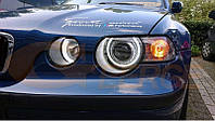CCFL Ангельские глазки на BMW Е46 COMPACT