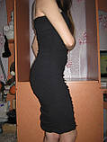 Сукня жіноча облягаюча чорна розмір 44-46 коктейльна, фото 3
