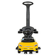Електромобіль каталка Bambi M 4318L-6 із двигуном і батьківською ручкою світлом і музикою, фото 7