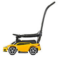 Електромобіль каталка Bambi M 4318L-6 із двигуном і батьківською ручкою світлом і музикою, фото 8