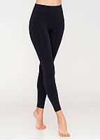 Леггинсы бесшовные женские из микрофибры Leggings model 2 Nero S/M Черные