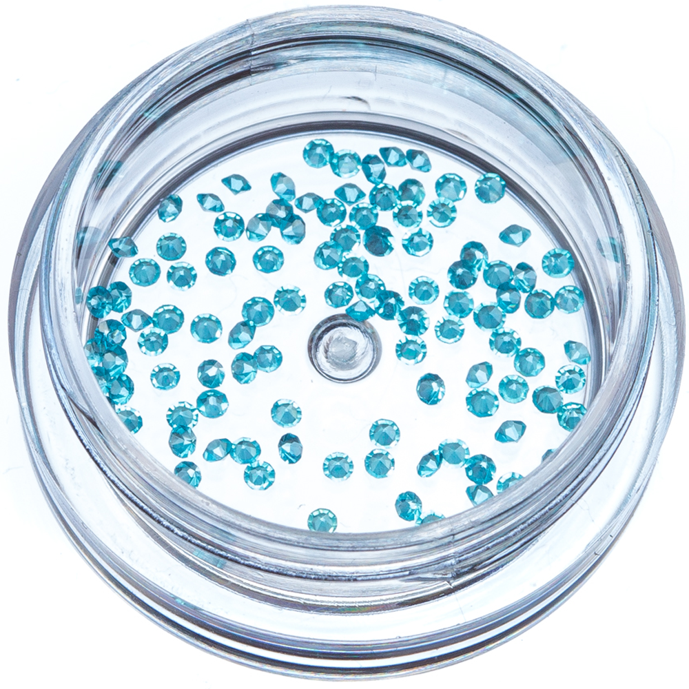 Камені піксі 100 шт. блакитні дрібні
