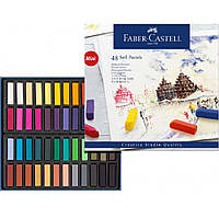 Набор сухой пастели 35 мм "Goldfaber Soft Pastels Mini" (128248), 48 цв., Faber-Castell