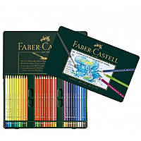 Набор цветных акварельных карандашей "Albrecht Durer" (117560), 60 цветов, мет. пенал, Faber-Castell