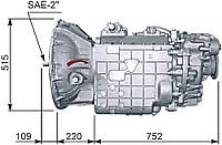 КПП ЯМЗ 238 ВМ (с демультипликатором:1-но диск.сцепл.,d вала 42 мм, фланец 4 отв.) (Арт. 238ВМ-1700004-70)