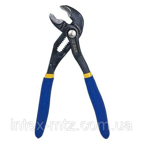 Переставні кліщі S&R 277175025 175х25 мм з кнопкою фіксації