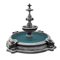 Садовий фонтан "арт 11" із бетону