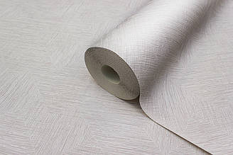 Вінілові шпалери під фарбування, паперові сірі шпалери, шпалери для передпокою Vinil LS Джерри НКП 3-0783 (15х0,53 м)