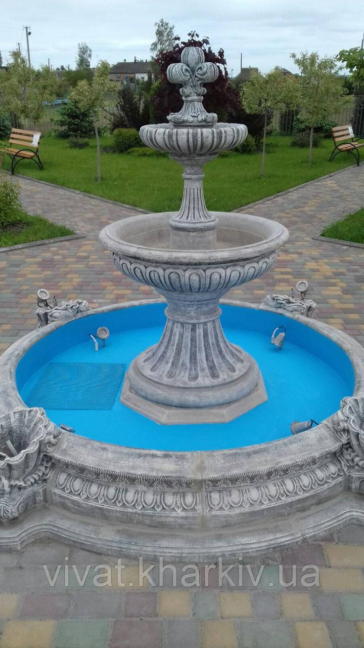 Садовый фонтан "Виват в малом бассейне" - фото 6 - id-p690596733