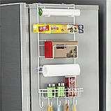 Навісний органайзер для холодильника на присосках, фото 4