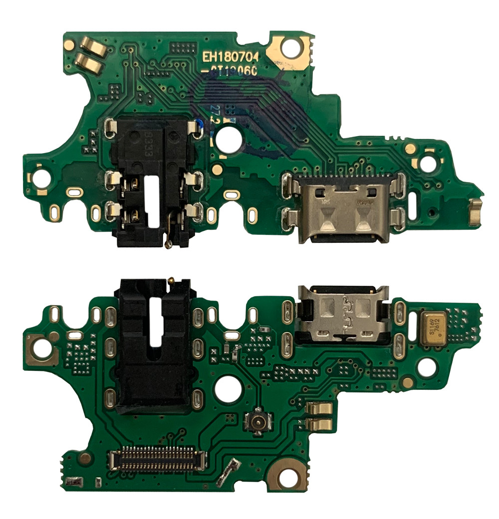 Нижня плата Huawei Nova 3 (PAR-LX1) з конектором зарядки + мікрофон, фото 1