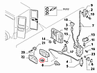 Ручка задніх правих дверей внутр Fiat Ducato 244, Peugeot Boxer, Citroen Jumper (02-06), 1300835650, 911752, фото 5