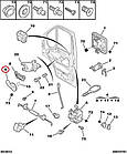 Ручка передніх лівих дверей внутр Fiat Ducato 244, Peugeot Boxer, Citroen Jumper (02-06), 735306141, 911757, фото 5