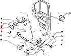 Ручка передніх лівих дверей внутр Fiat Ducato 244, Peugeot Boxer, Citroen Jumper (02-06), 735306141, 911757, фото 6