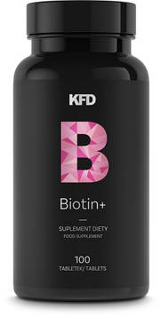 Біотин - KFD Biotin + / 100 tablets