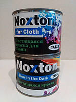 0.5 Світна в темряві фарба для тканини Нокстон Біла вдень із блакитним світінням