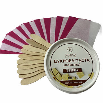 Набір для домашнього шугарингу Serica тверда цукрова паста