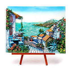 Картина пейзаж море об'ємна КУП-3-02 велика