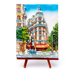 Картина "Приморське місто" з полірезини КУП-3-04 велика