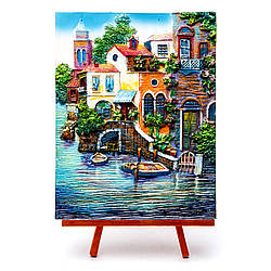 Картина з краєвидом моря об'ємна КУП-3-05 велика