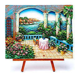 Картина об'ємна з морем КОП-3-11 велика