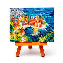 Картина з морем об'ємна з полігуми КУП-1-01