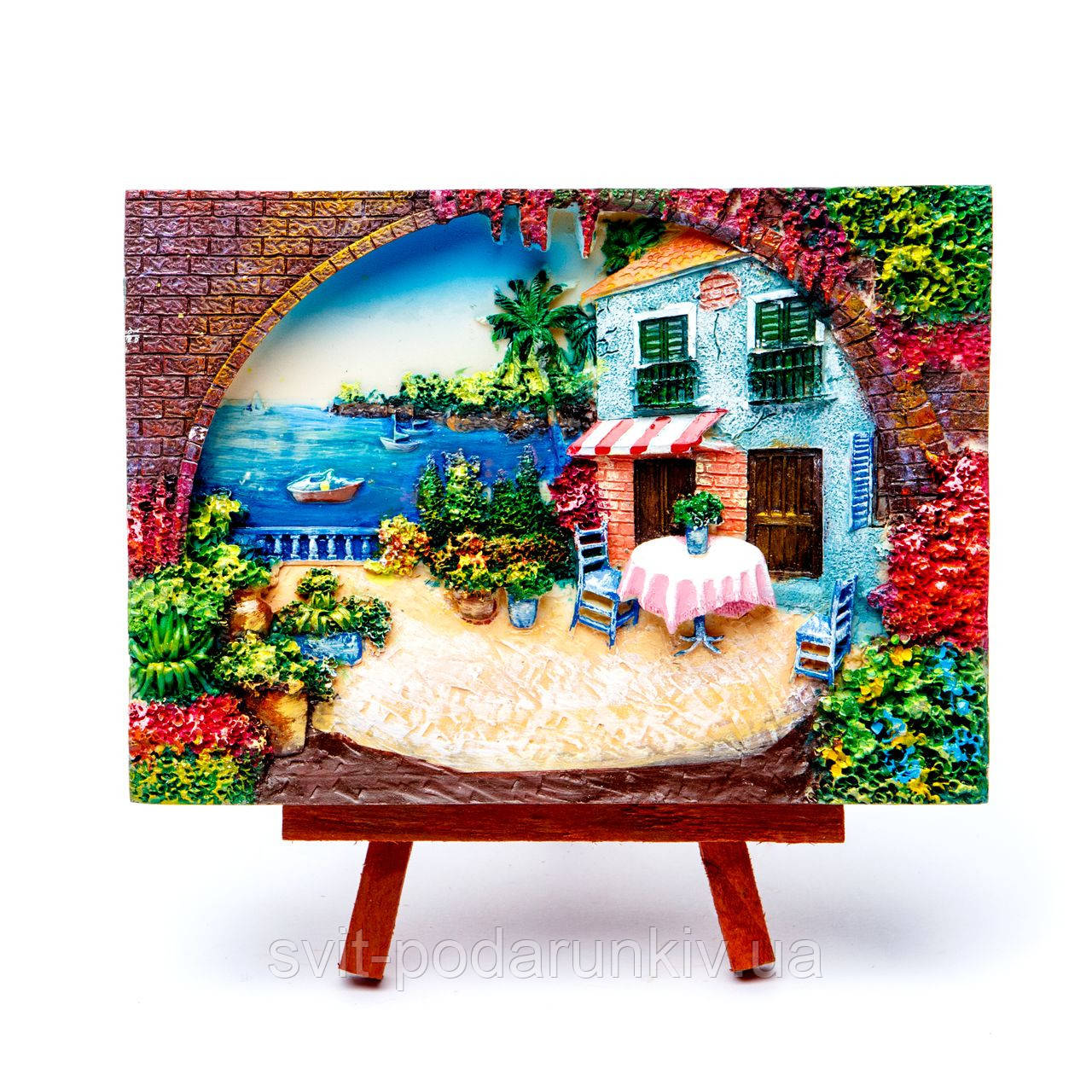 Картина на морську тематику об'ємна КУП-2-05 середня , фото 1